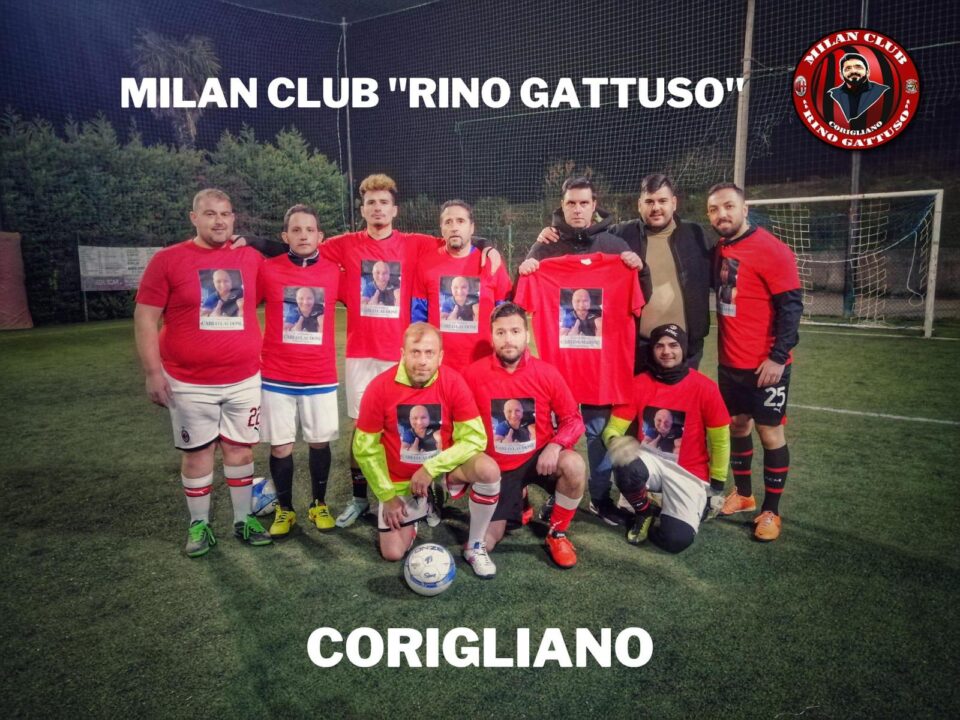 Il Milan e i suoi club: ecco il Corigliano Rino Gattuso
