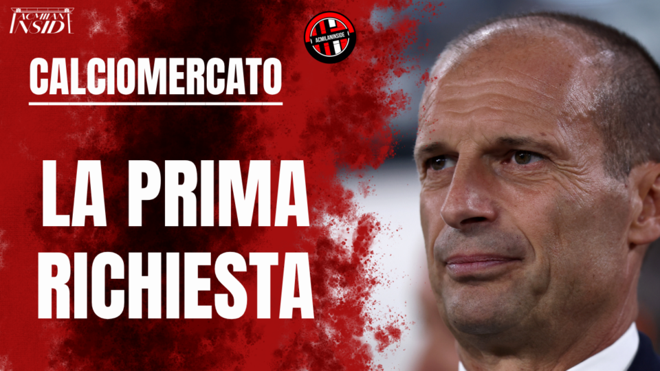 Calciomercato Milan Massimiliano Allegri