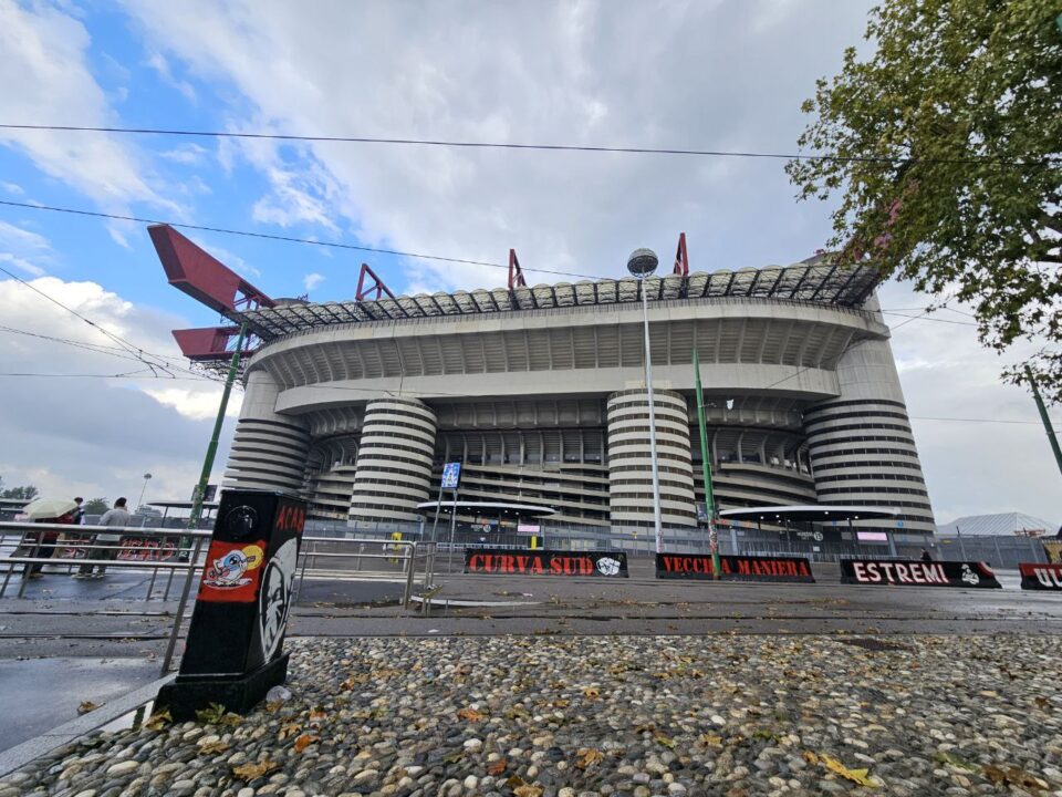 Milan, San Siro: Torna la rete di protezione nel settore ospiti