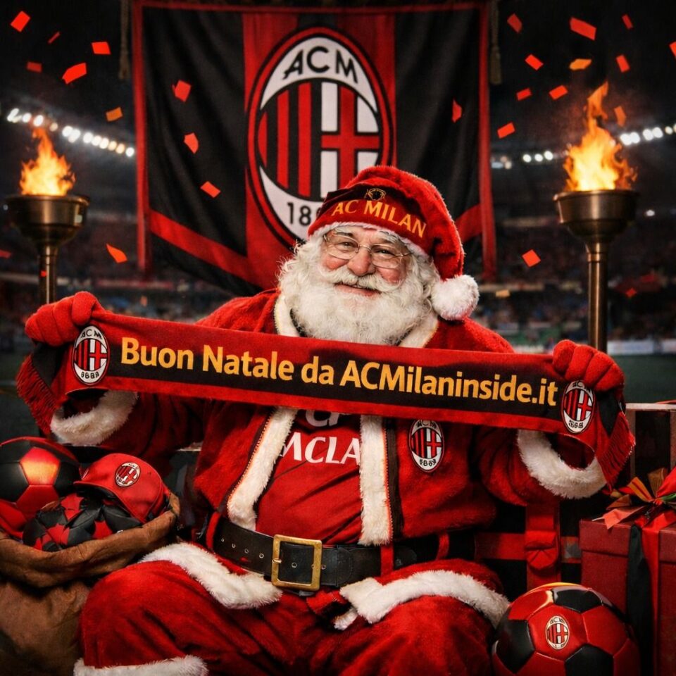Buon Natale Rossonero: l’augurio speciale per tutti i tifosi del Milan Natale Milan