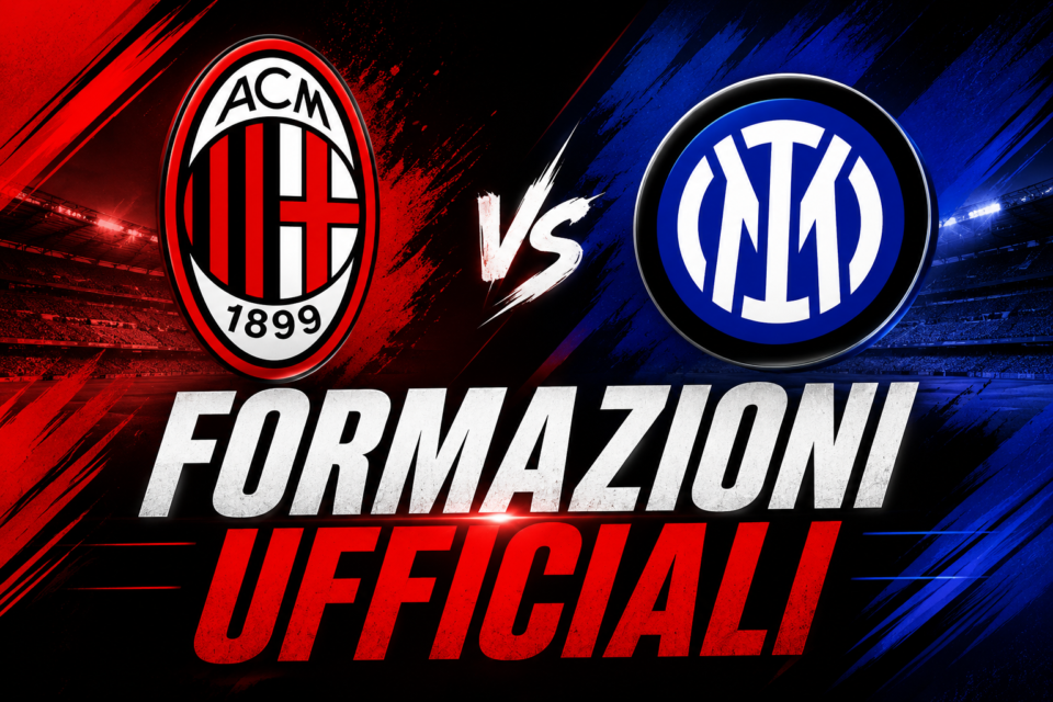 Milan-Inter, le formazioni ufficiali: Amorim lancia Camarda dal 1′. Leao e Modric in panchina