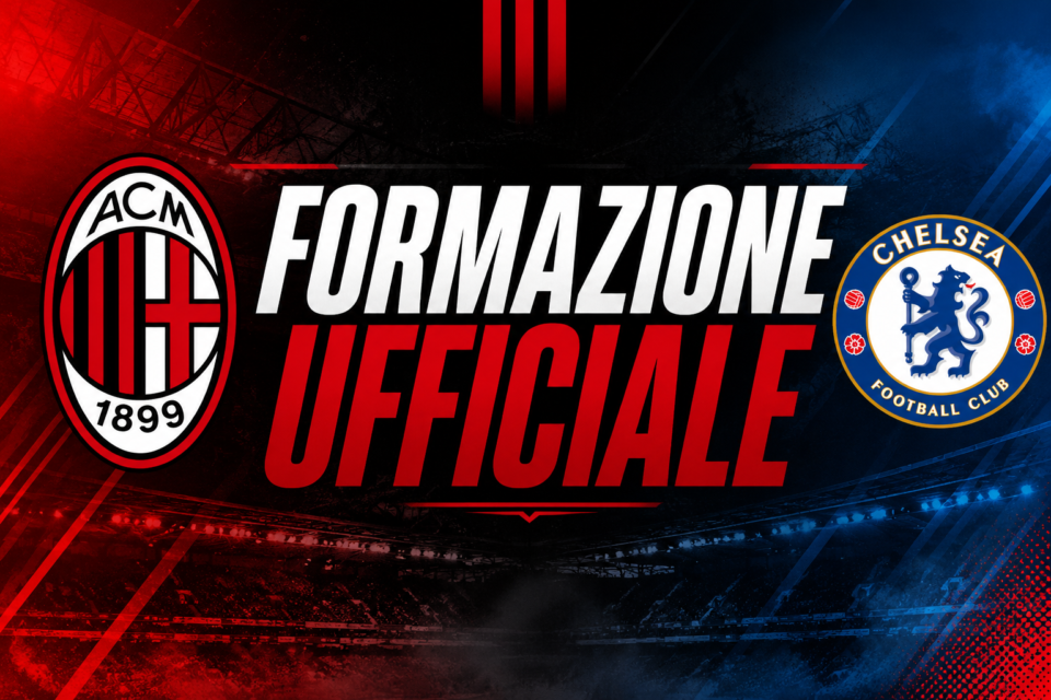 Milan-Chelsea, la formazione ufficiale: Modric capitano, Gonçalo Ramos parte dalla panchina Formazione ufficiale Milan-Chelsea
