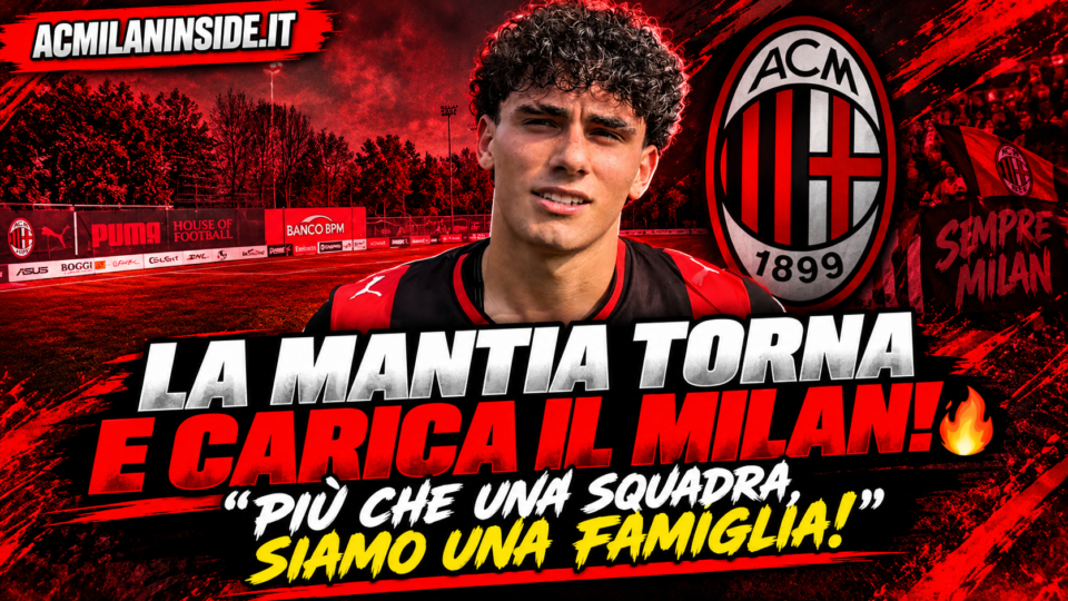 VIDEO MI – Milan Primavera, Simon La Mantia: “Felice per il rientro. Gruppo unito? Siamo come una famiglia”